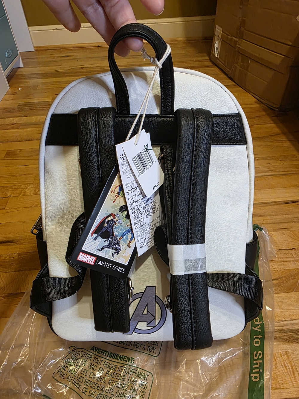 Marvel Avengers Loungefly Mini Backpack - Picture 2 of 7